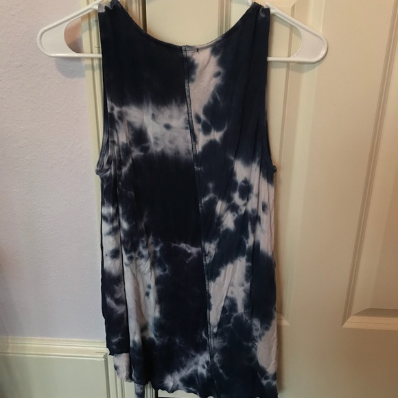 tie die muscle tee - Picture 2 of 2